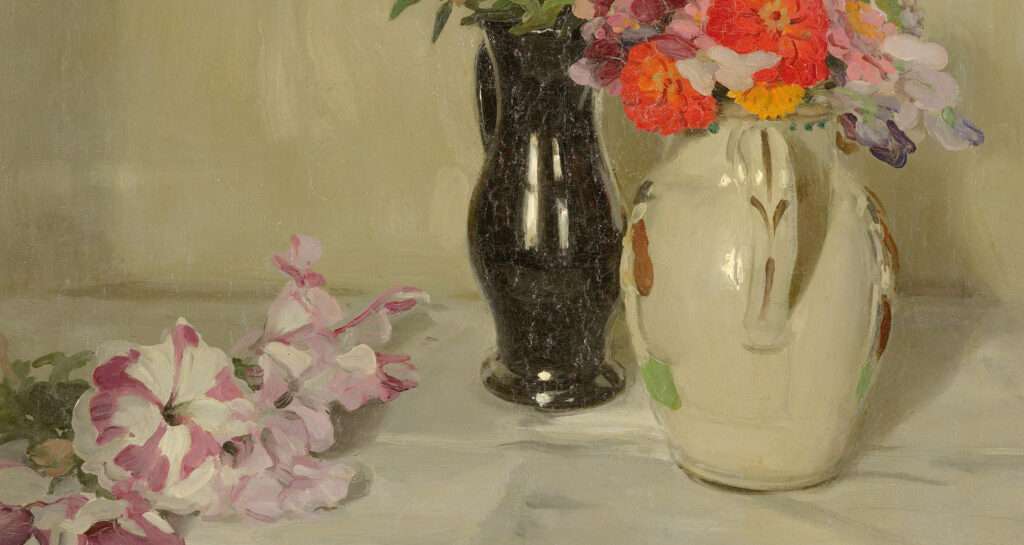 Zinnias by Sir William Nicholson, 1911