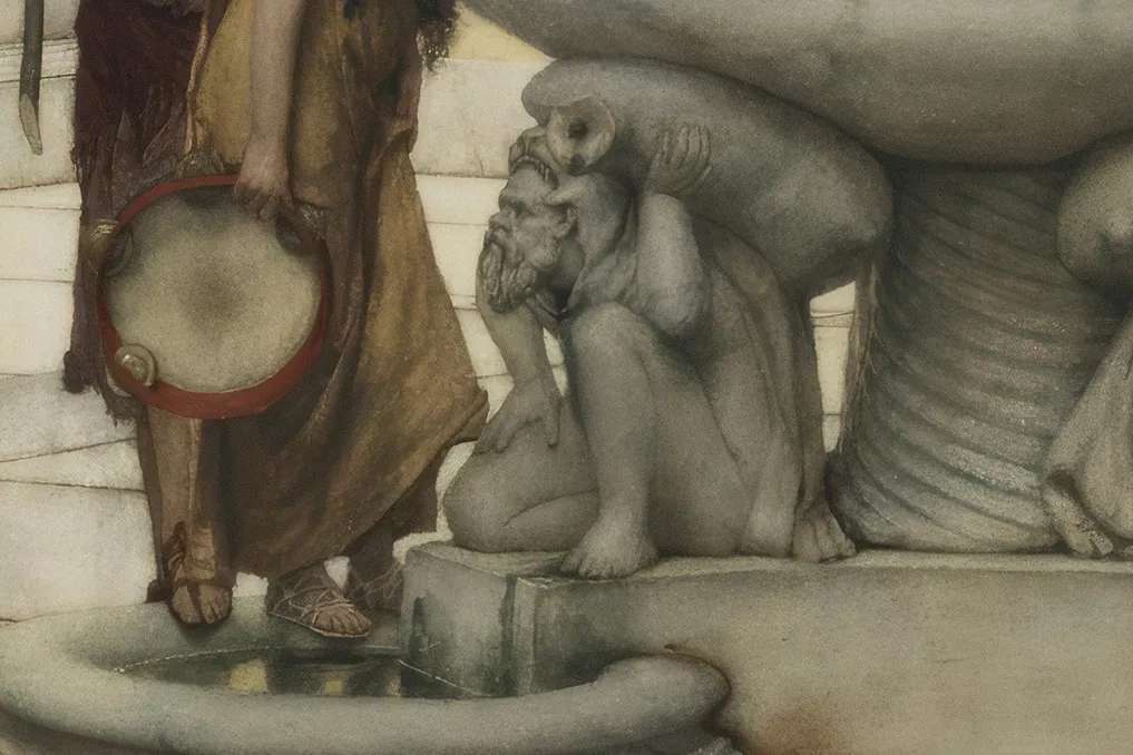Twixt Venus and Bacchus by Sir Lawrence Alma-Tadema, 1882