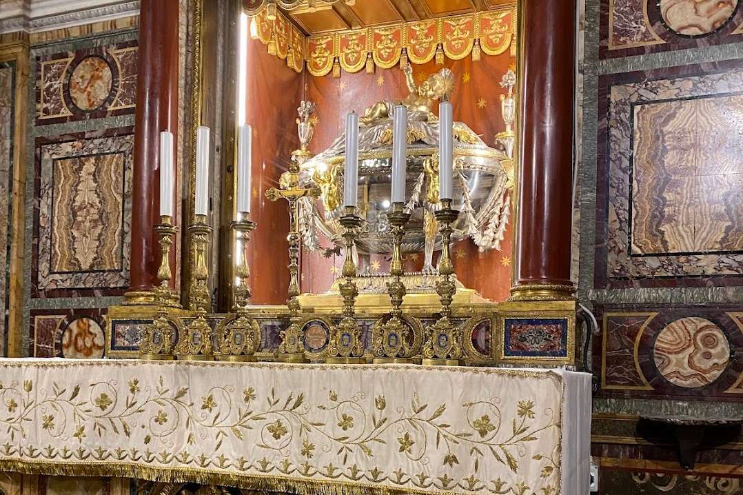 Reliquary crypt chapel. Credit: CatholicVote (McKenna Snow)