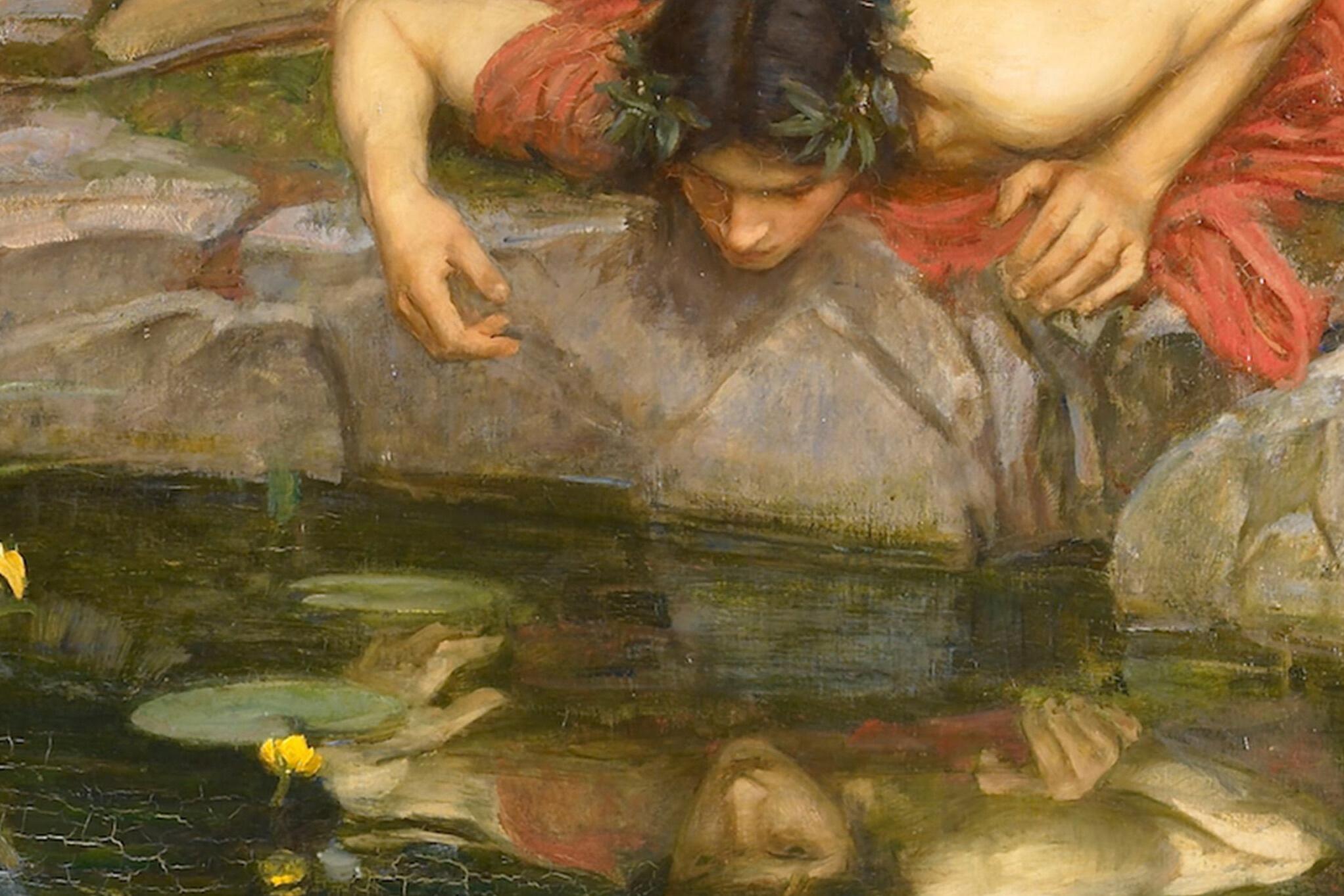 Echo and Narcissus by John William Waterhouse (1903)