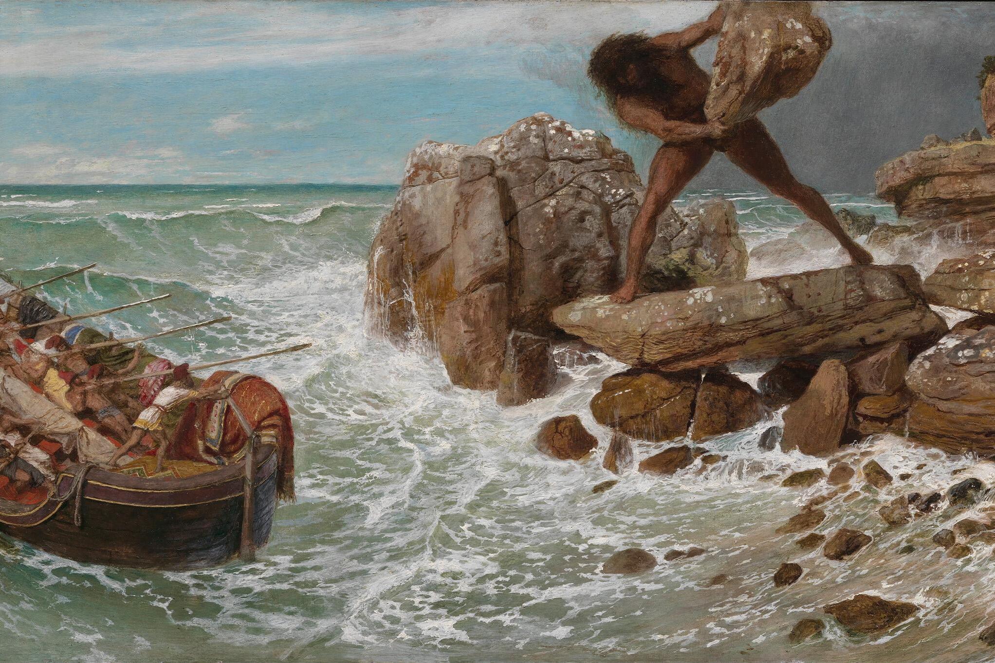 Odysseus and Polyphemus by Arnold Böcklin