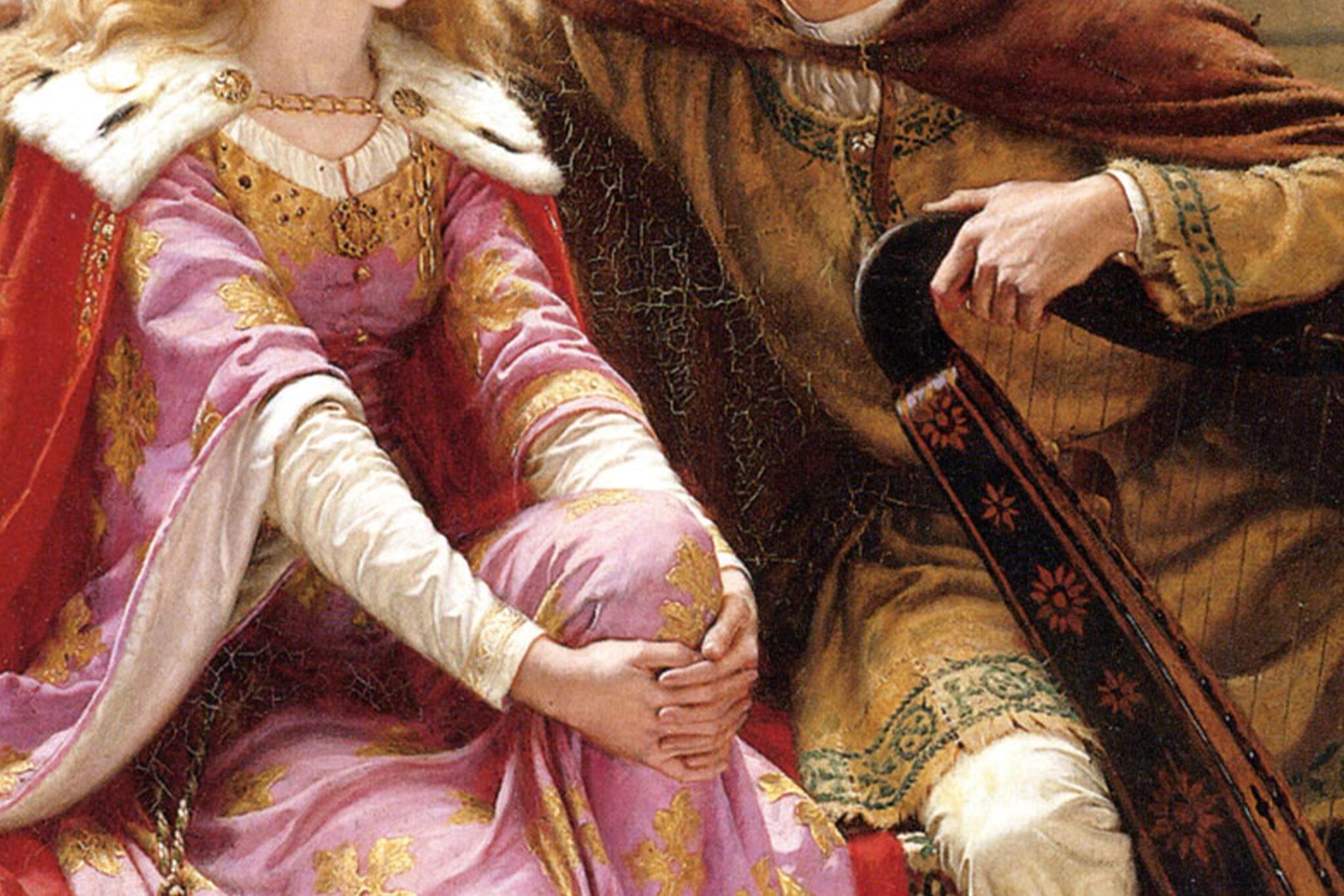 The End of the Song by Edmund Blair Leighton (1902)