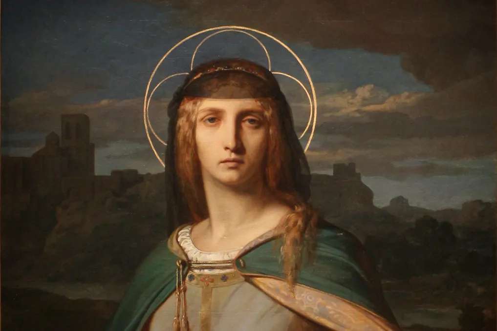 Santa Monica in un Paesaggio by Alexandre Cabanel, 1845