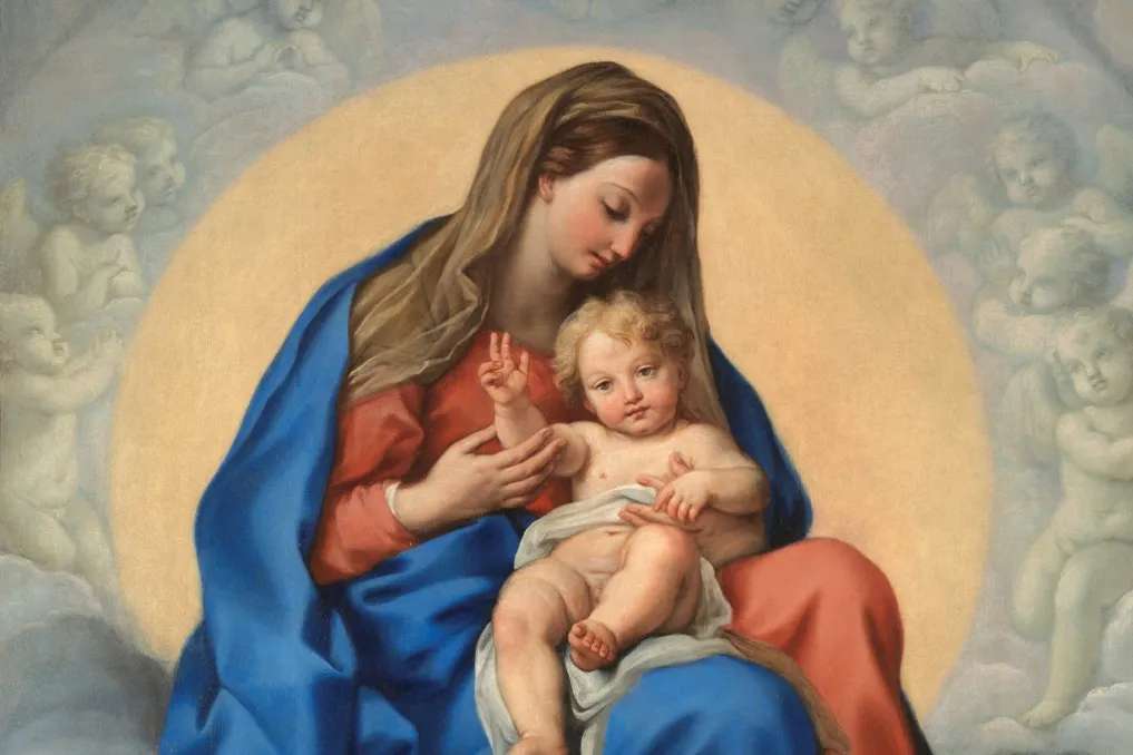 The Virgin and Child in Glory by Carlo Maratta, 1680
