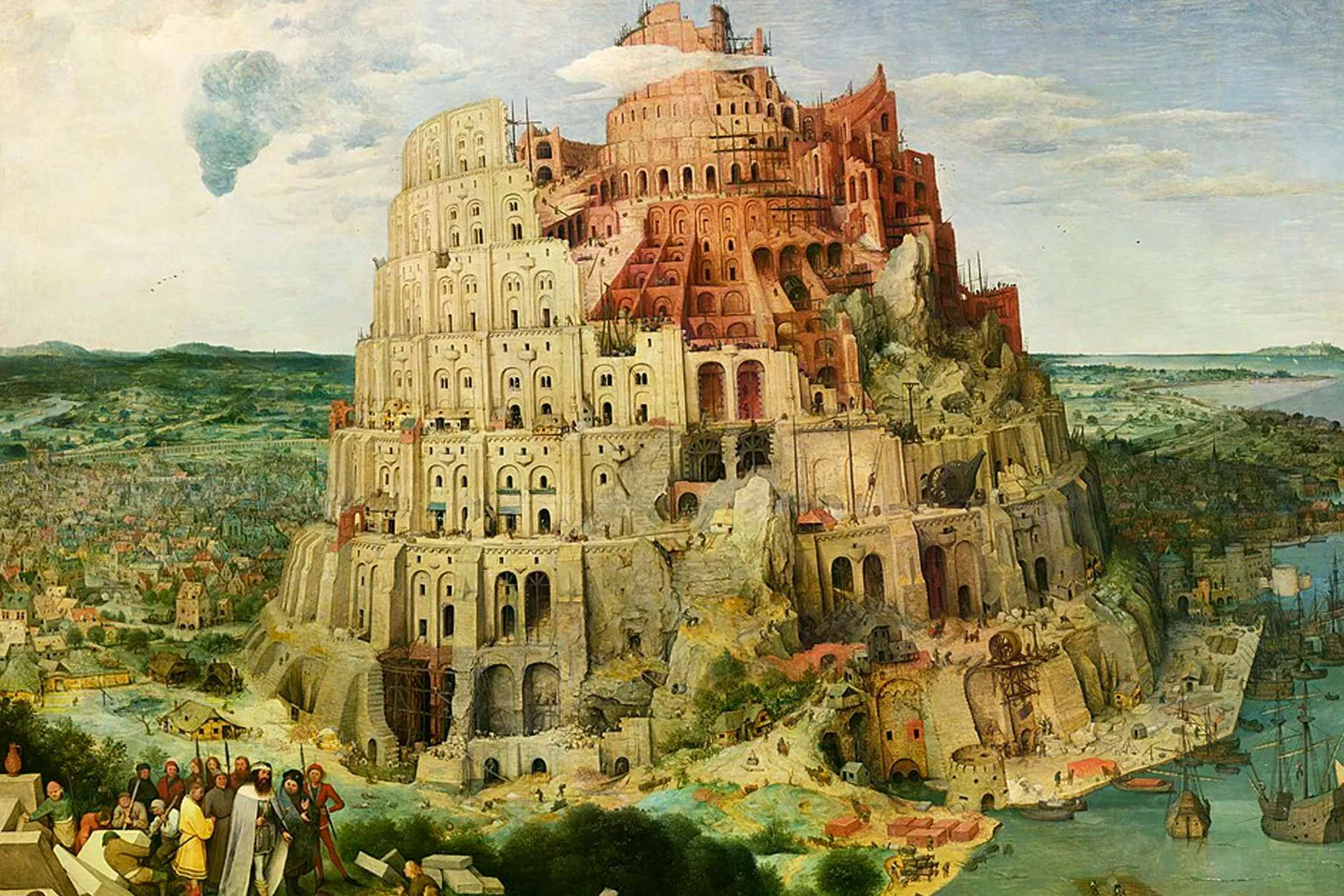 "The Tower of Babel" by Pieter Brueghel the Elder, 1563